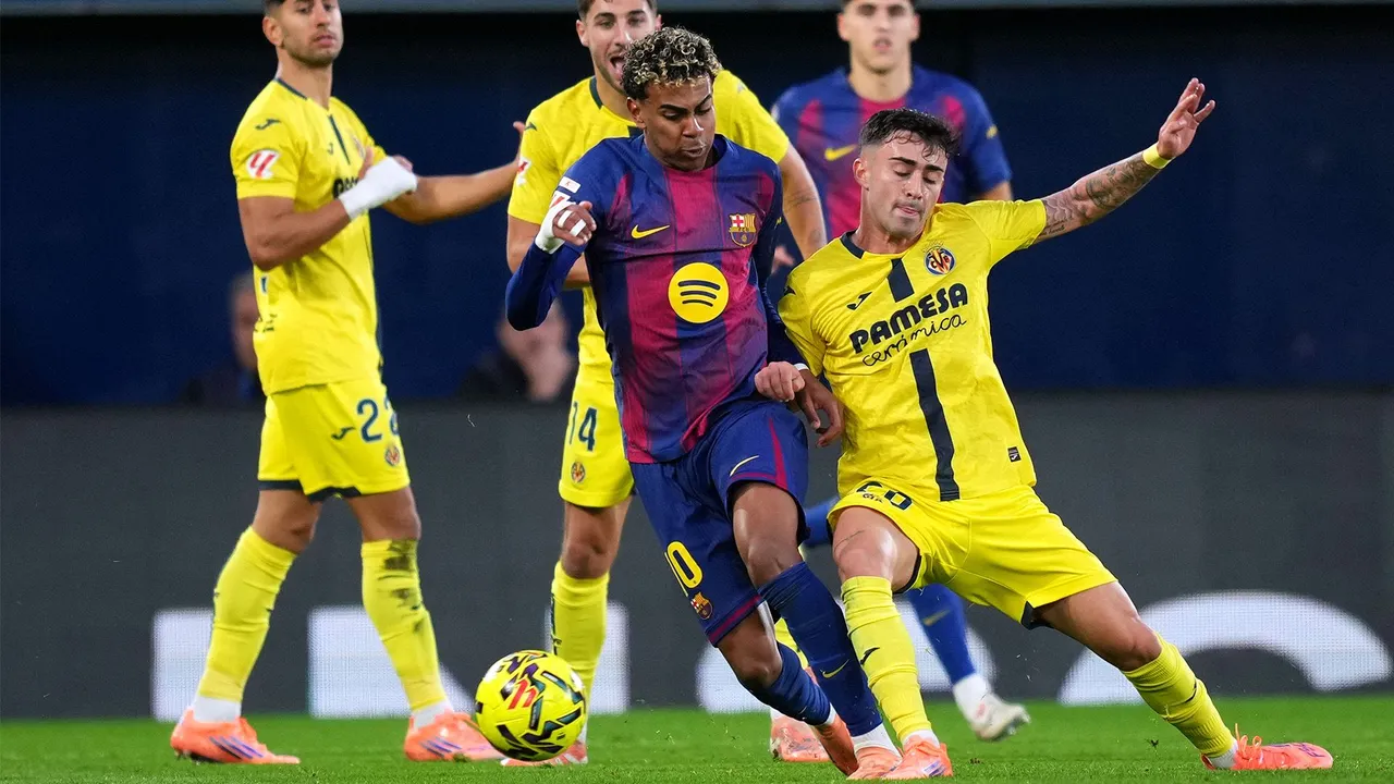 موعد مباراة برشلونة وفياريال في الدوري الإسباني والقنوات الناقلة للمواجهة المرتقبة